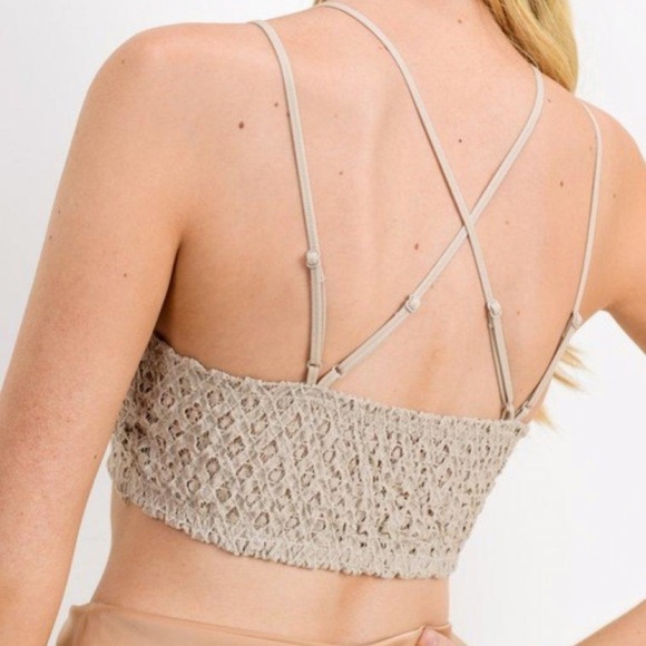 Lace padded bralette - Picture 2 of 2